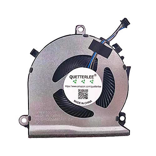 QUETTERLEE New CPU Cooling Fan for HP Pavilion Gaming 15-EC 15-ec0013dx 15-ec0751ms 15-ec0054ax 15-ec0010nr 15-ec0075ax 15-ec0001ne 15-ec0078ax 15-ec0001ne 16-A 16-A0010CA Series L77560-001 Fan - Image 1