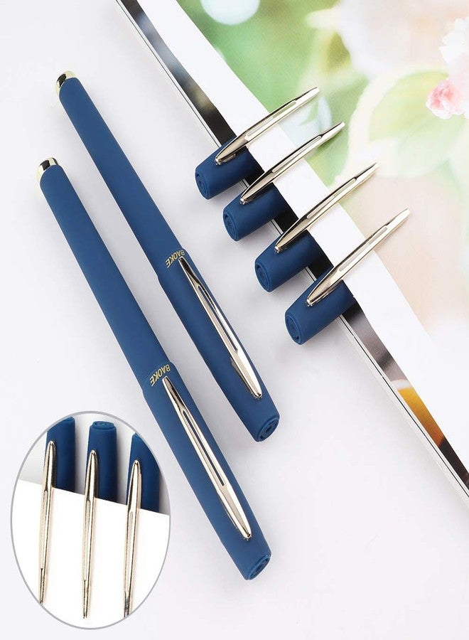 BaoKe Gel Ink Pens Rollerball Pens 0.7mm Medium Line, Box of 12 Pack, PC1838 (blue) - Image 3