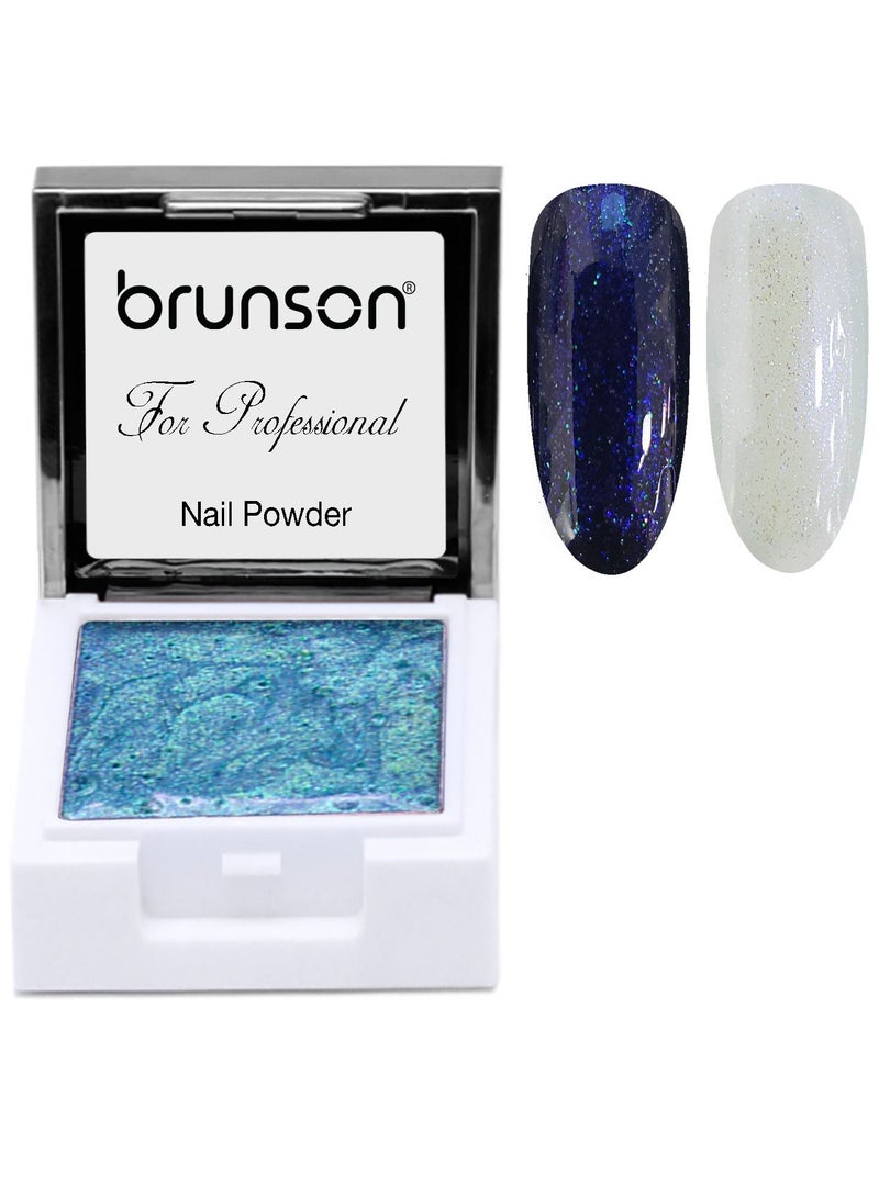 brunson Nail Art powder UV Gel Nail Powder Nails Aurora Painting Square Gel Nail Art Liquid Powder Solid Pigment SE05