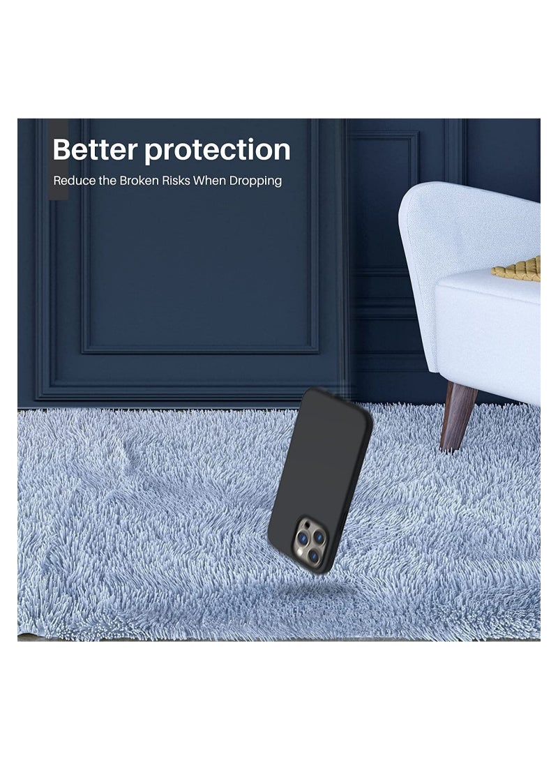 Silicone Protective Case Compatible with iPhone 14 Pro Soft Liquid Gel Rubber Cover Shockproof Bumper Anti-Scratch Anti-Fingerprint Anti-Drop Slim Cover for iPhone (for iPhone 14 Pro) - Image 4