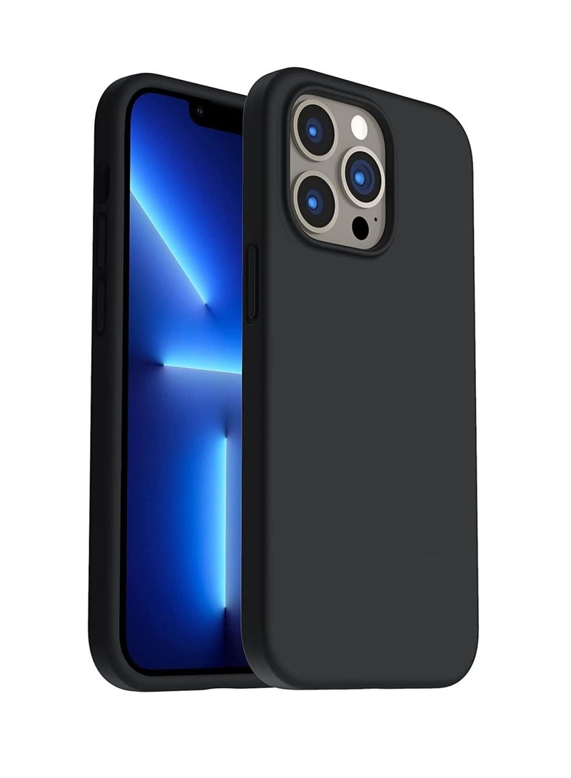 Silicone Protective Case Compatible with iPhone 14 Pro Soft Liquid Gel Rubber Cover Shockproof Bumper Anti-Scratch Anti-Fingerprint Anti-Drop Slim Cover for iPhone (for iPhone 14 Pro) - Image 1