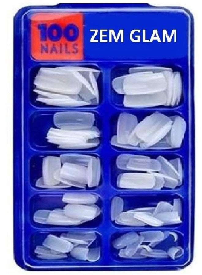 ZemGlam Professional Beauty Artificial Nails Glue Filter and Nails Sticker Sheets Combo Pack for Women - Image 3