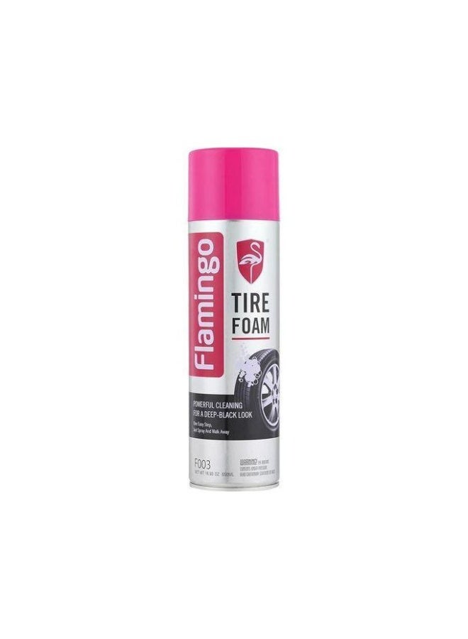 Flamingo Wheel and Tire Care Foam - 650 ml - Image 1