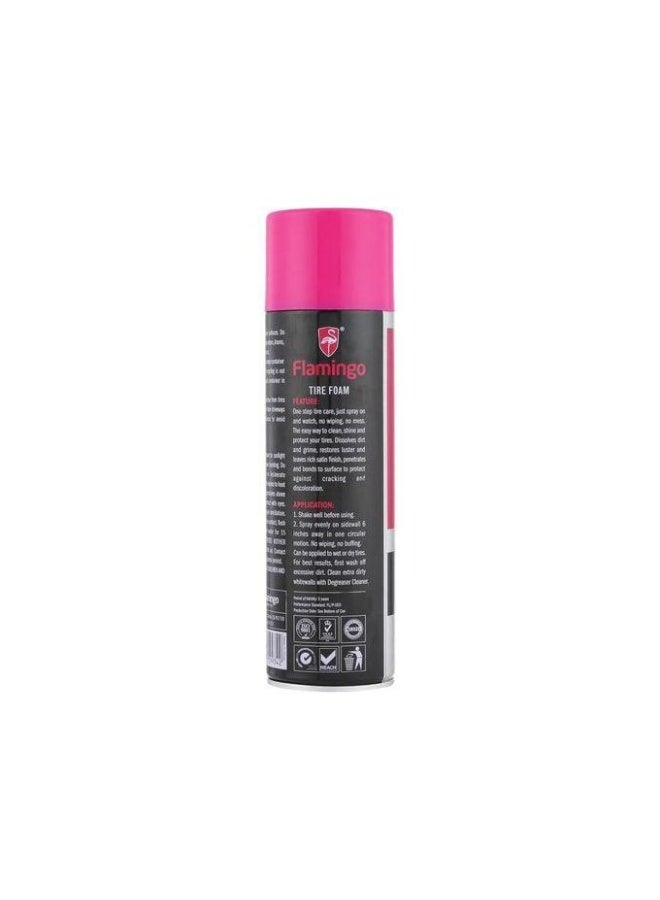 Flamingo Wheel and Tire Care Foam - 650 ml - Image 2