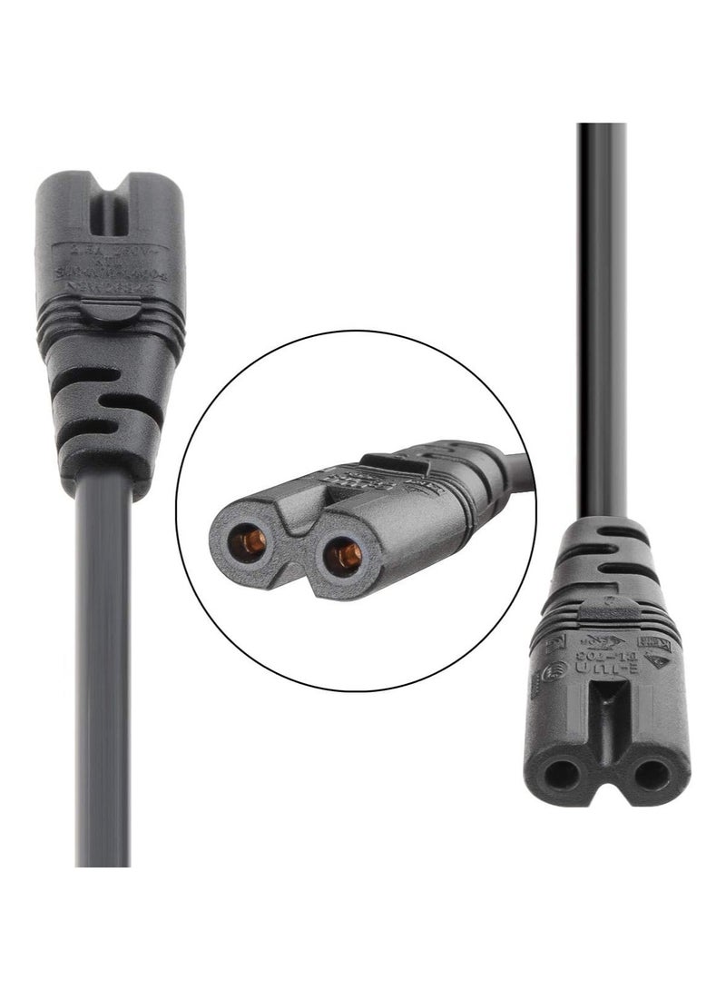 2- Slot Printer Power Cord Cabler 5ft Power Cord with 2.5 A Fuse, IEC-320-C5 to UK Plug BS1363  - Image 4