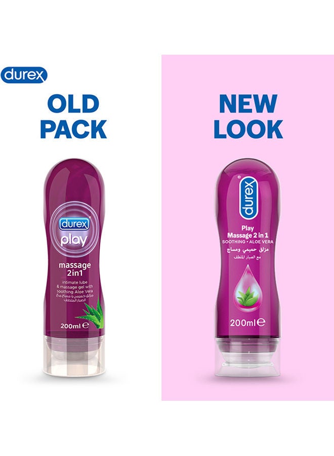 Durex Play Massage 2 In 1 Soothing Aloe Vera Gel - Image 3