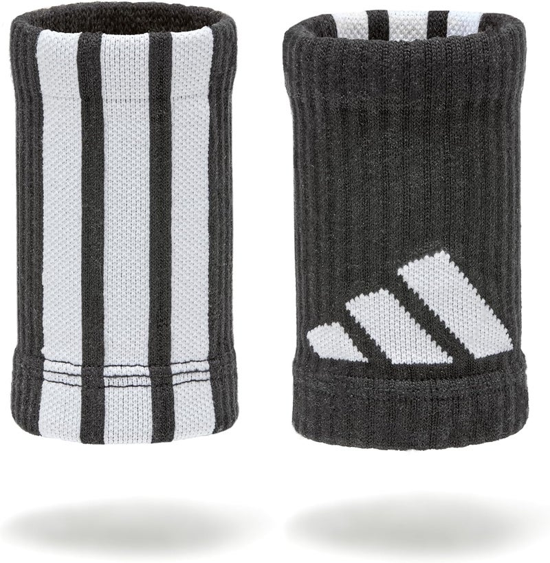 adidas Wrist Protectors - Black/White - Image 2