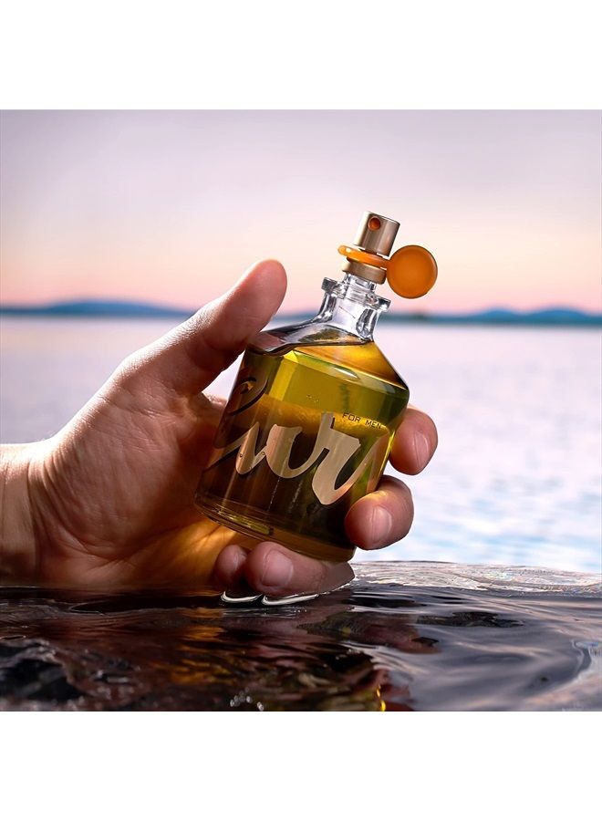 Curve عطر كولونيا للرجال من كيرف، رائحة خشبية حارة مغناطيسية ليوم أو ليلة، 4.2 أونصة سائلة - Image 5