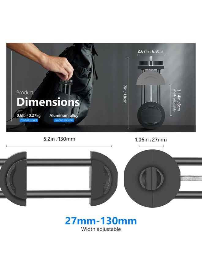 Neewer Camera Lens Vise Repair Tool for Lens and Filter, Ring Adjustment Range 27mm to 130mm, Steel Construction - Image 2