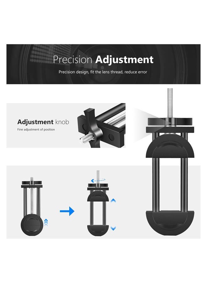 Neewer Camera Lens Vise Repair Tool for Lens and Filter, Ring Adjustment Range 27mm to 130mm, Steel Construction - Image 3