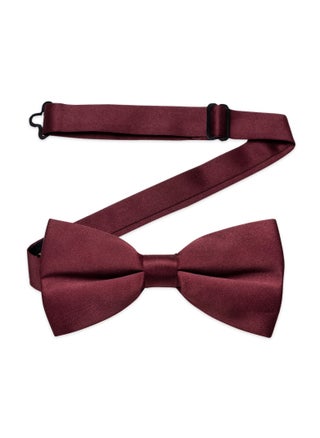 Pre-Tied Bow Tie Satin Solid Bowtie Adjustable Tuxedo Bowties for Men and Boys - pzsku/Z822BADAC872CB519E2F8Z/45/_/1721639634/56dc4585-e9ec-4d7d-be75-6b814614a444
