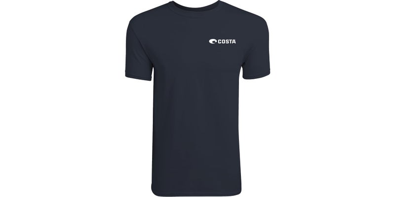 Costa Del Mar Topwater Short Sleeve T Shirt, Navy, Large - Image 2