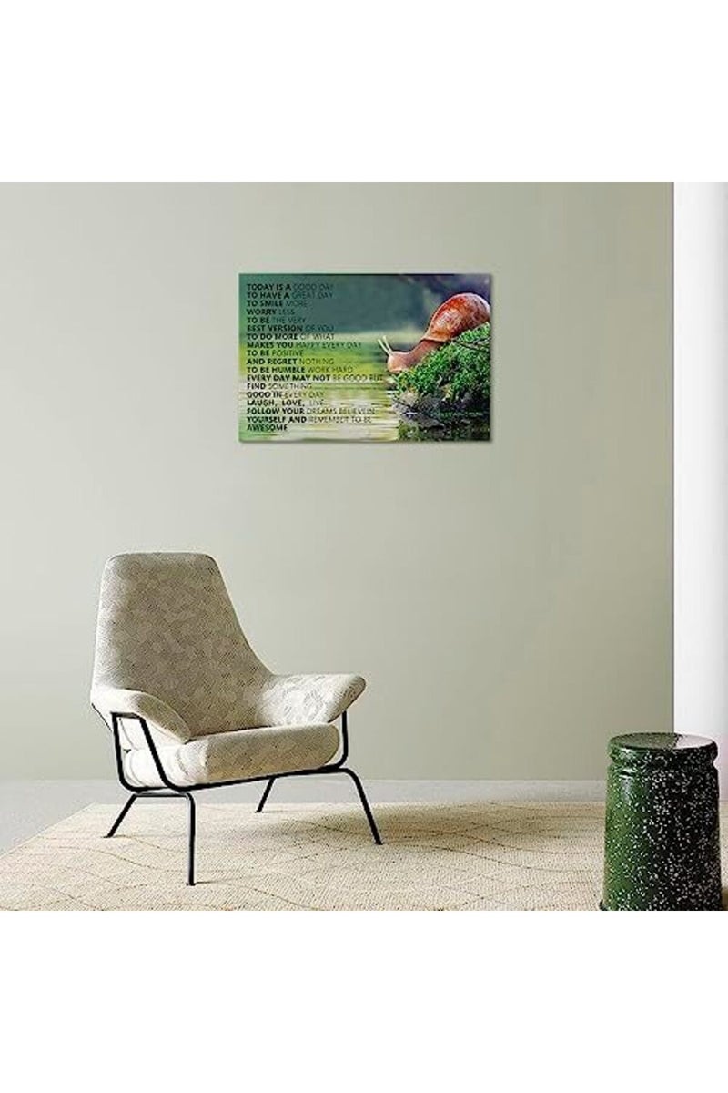 KAWAHONE Inspirational Wall Art - Today is a Good Day - Image 4