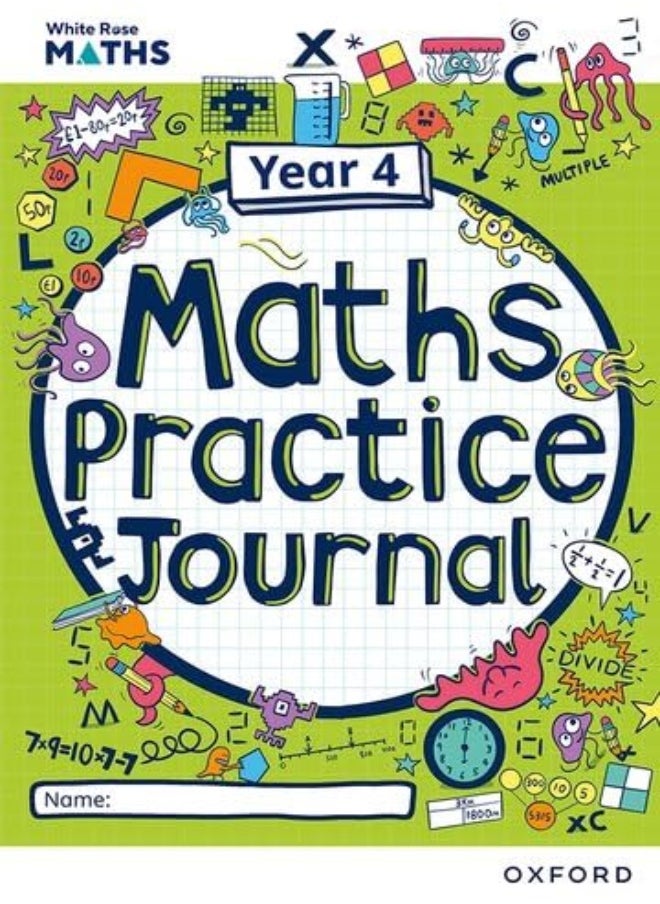 null - White Rose Maths Practice Journals Year 4 Workbook: Single Copy - Image 1