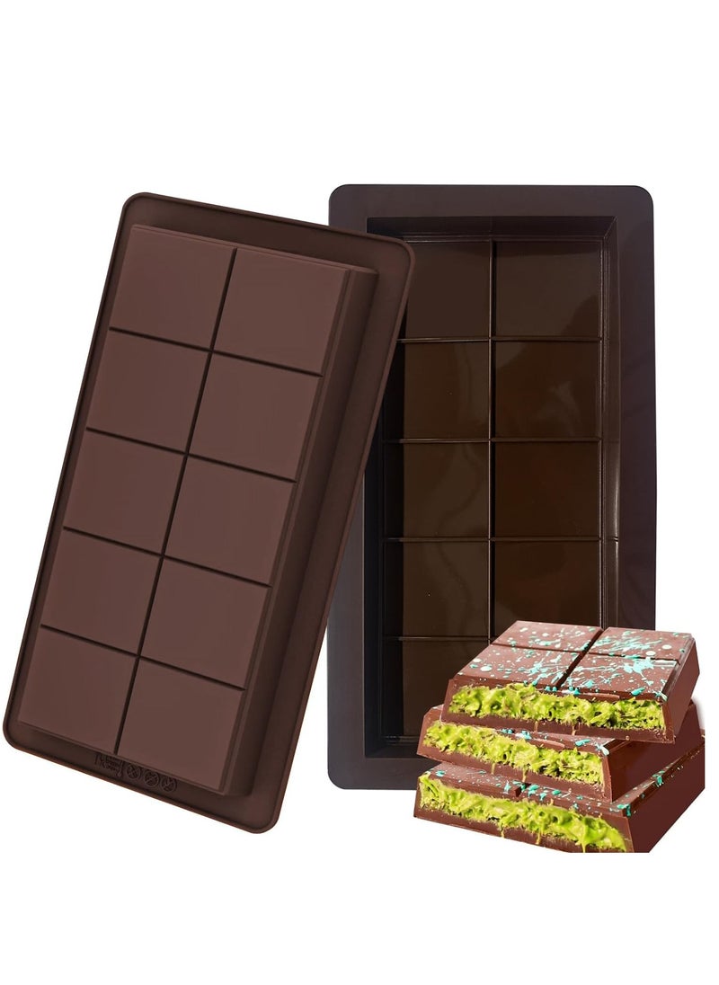C.T.Z Set of 3 Dubai Chocolate Silicone Molds - High-Quality Silicone Molds for Creating Luxurious Dubai-Style Chocolate Bars, Pistachio and Chocolate Treats - Non-Stick Chocolate Molds  - Image 5