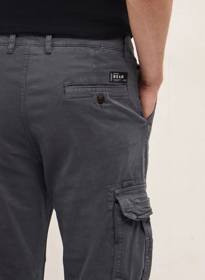 THE BEAR HOUSE Men's Rugged Cargo Pants – Durable, Comfortable, Multi-Pocket Design for Work, Outdoor Adventures, Hiking, and Everyday Wear