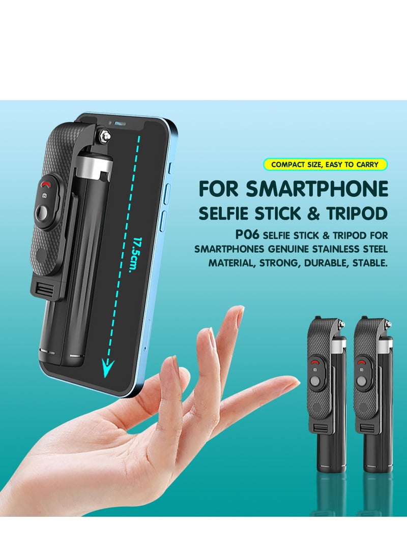 Generic - Wireless Selfie Stick with Remote Control for Smartphones, Extendable Tripod for Perfect Photos and Videos - Image 1