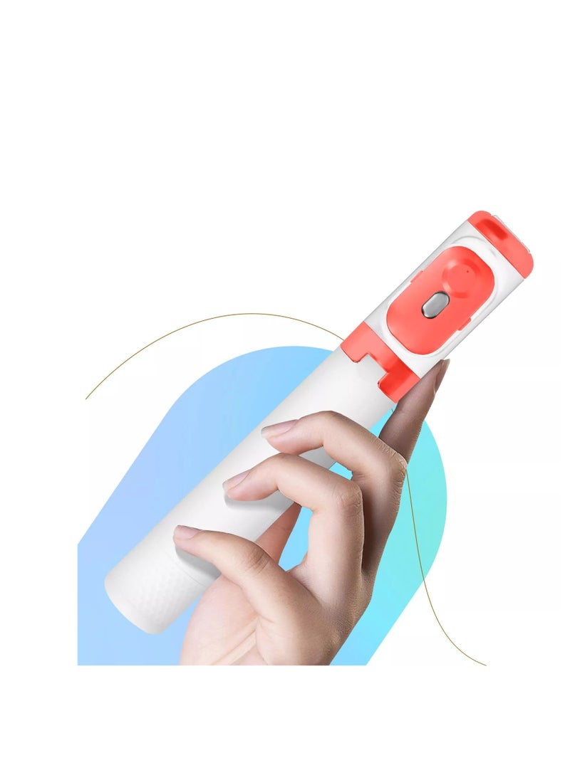 Generic - Wireless Bluetooth Tripod Selfie Stick with Dual LED Ring Light and Remote for iPhone Samsung | Portable and foldable mobile phone holder, ideal for travel - Image 1