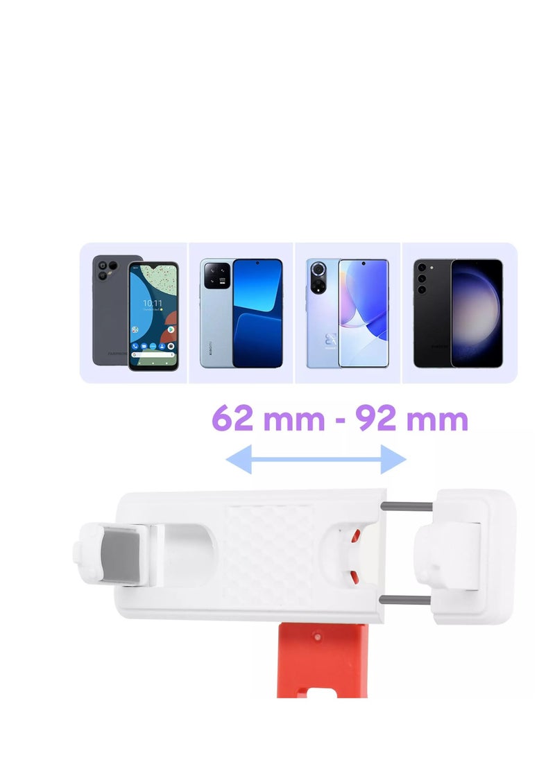 Generic - Wireless Bluetooth Tripod Selfie Stick with Dual LED Ring Light and Remote for iPhone Samsung | Portable and foldable mobile phone holder, ideal for travel - Image 1
