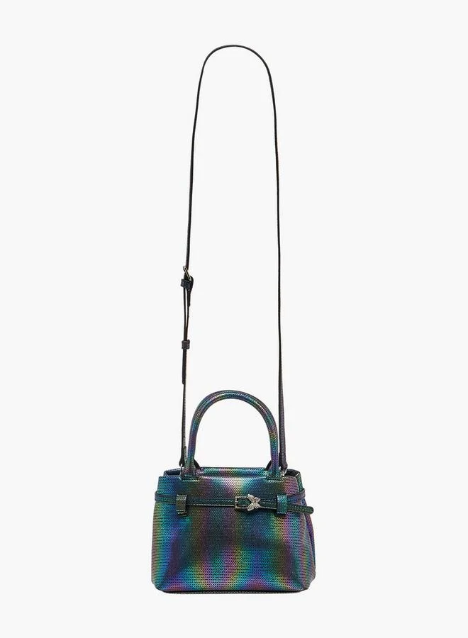 MISSY Embellished Tote Bag with Double Handle Ramadan Collection