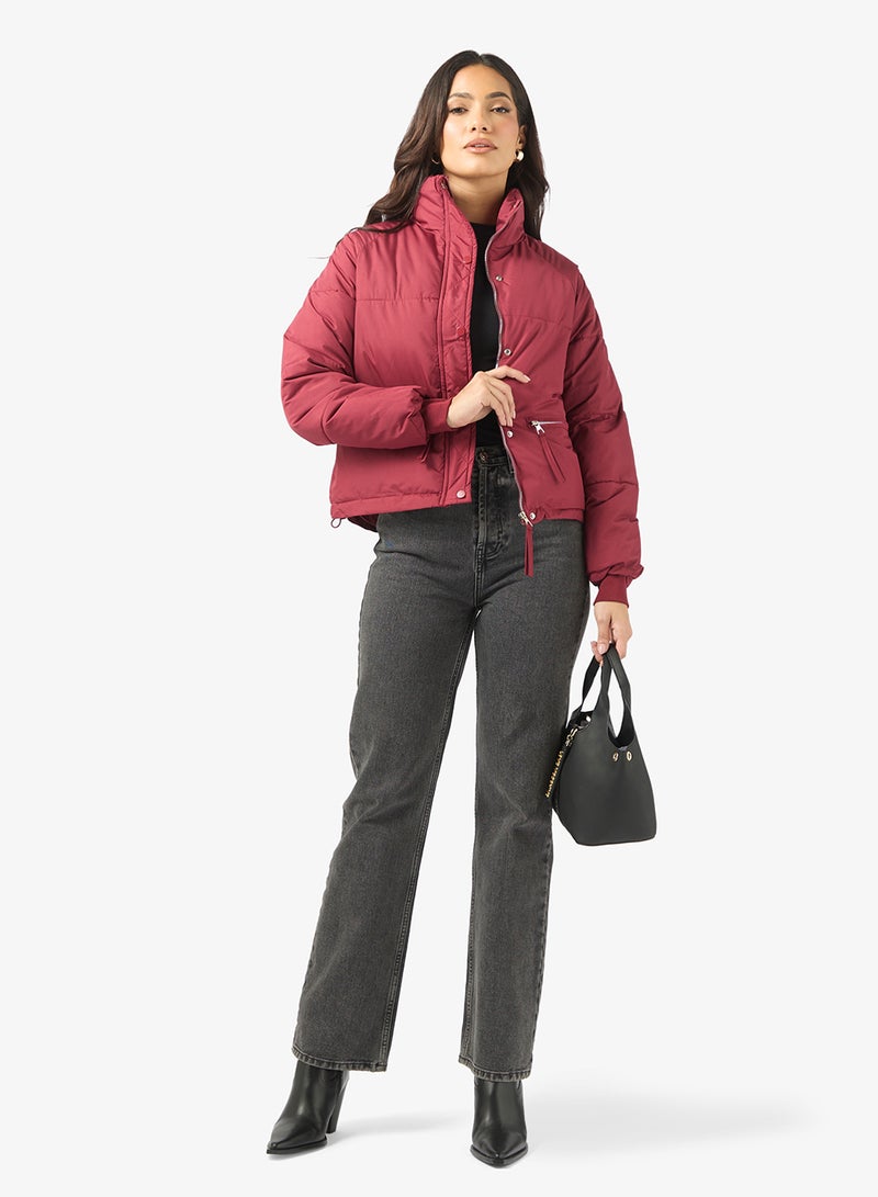 ايلا جاكيت مبطن بسحاب أمامي - Image 4