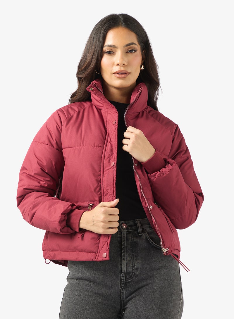 ايلا جاكيت مبطن بسحاب أمامي - Image 1