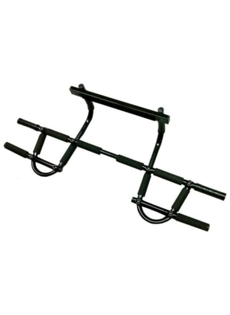 Huitich Steel Pipe Push-Up Bars Set with Comfort Sponge Grips Black 56x7x21.5cm  - Image 1