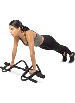 Huitich Steel Pipe Push-Up Bars Set with Comfort Sponge Grips Black 56x7x21.5cm  - Image 4