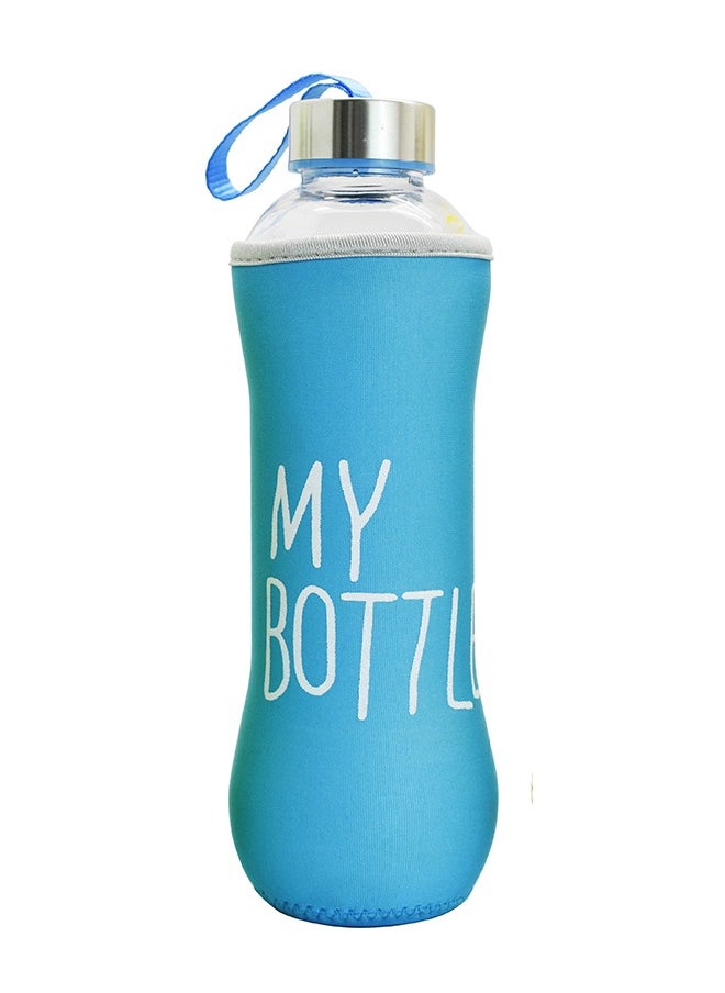 Cuisine Art - Glass Drinking Bottle With Leak Proof Lid, Best as Reusable Drinking Bottle, Juice Beverage Container Assorted Color, 600ml - Image 1