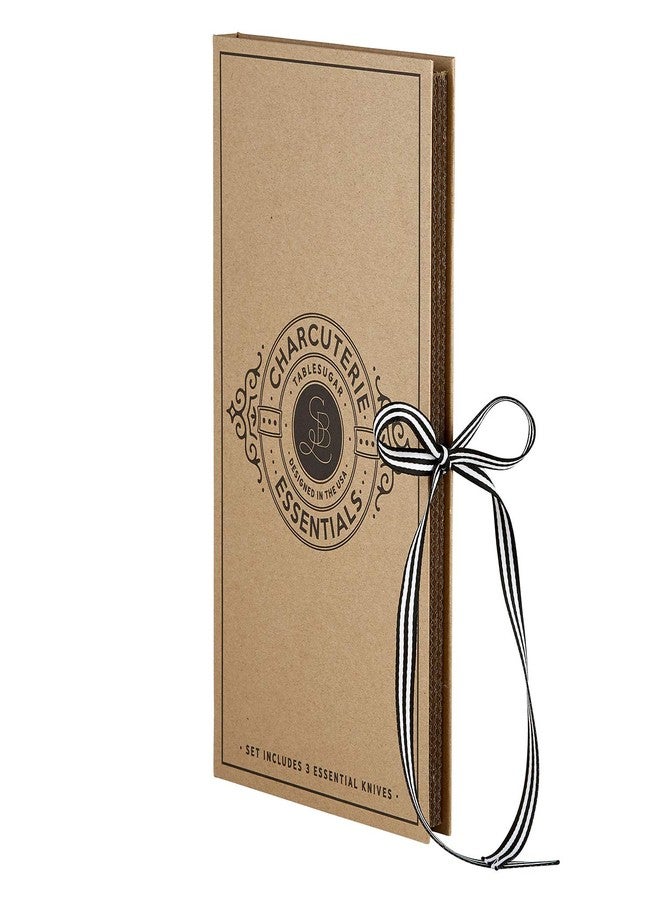 Santa Barbara Design Studio Gift Set Kitchen Essentials TableSugar Kraft Cardboard Book Gift Box, 3-Pieces, Charcuterie Essentials - Image 5