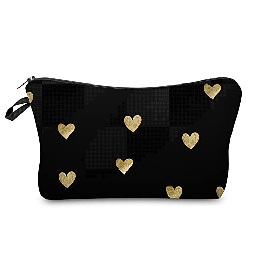Deanfun Cosmetic Bag for Women Waterproof Cute Fashion Purse Makeup Bags Roomy Travel Toiletry Bag Accessories Organizer Gifts(51356) - Image 1