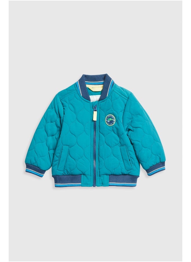 mothercare - Quilted Bomber Jacket - Image 1