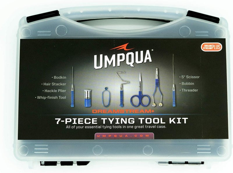 Umpqua Dream Stream Plus 7 pc Fly Tying Essentials Tool Kit - Image 1