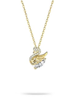 KevKev Elegant Swan-18K gold-plated titanium steel crystal necklace, Women necklace，Valentine's Day birthday gift, suitable for Women girls  - Image 5