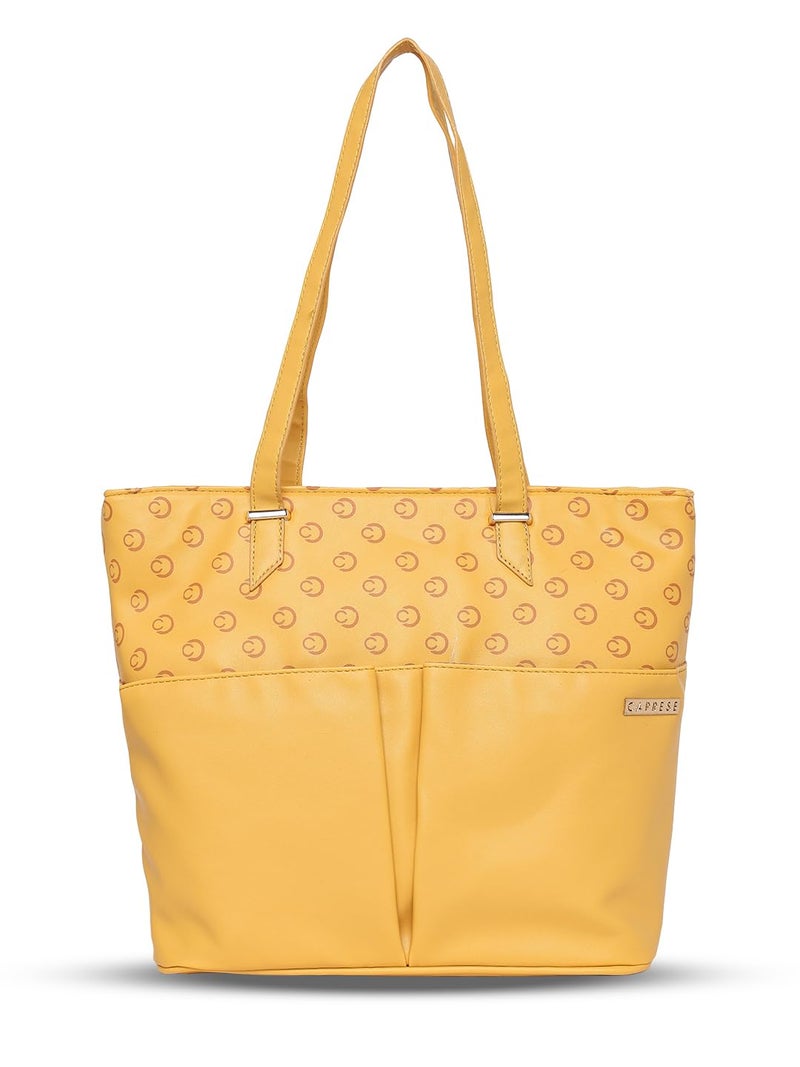 Caprese Freya Tote Medium (E) Yellow - Image 1