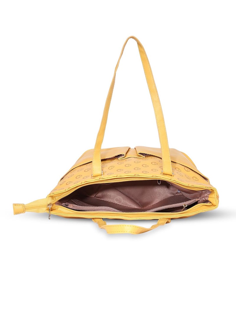 Caprese Freya Tote Medium (E) Yellow - Image 4