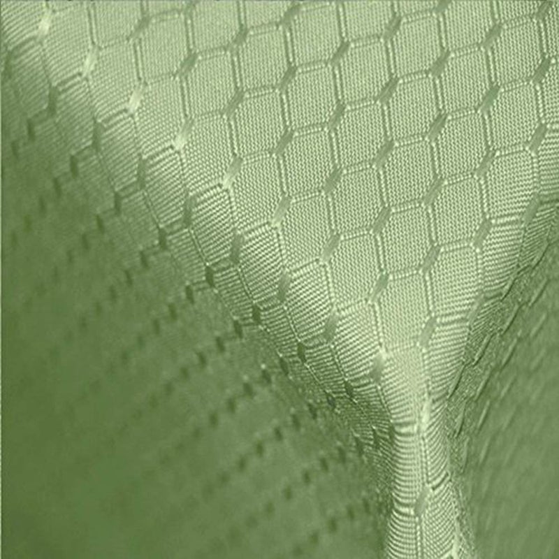 Tektrum Heavy Duty 70 X 70 inch Square Elegant Waffle Weave Check Jacquard Tablecloth Table Cover WaterproofStain ResistantWrinkle Free  Great for Dinner Parties Wedding Light Sage Green