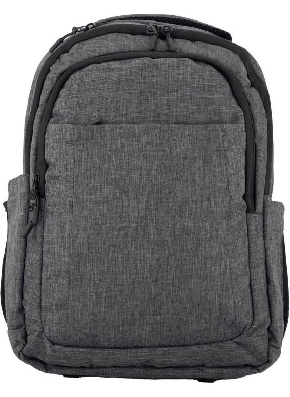 Louisiana Polo 3 Compartment School Backpack with Laptop Compartment Gray 2140  - Image 1