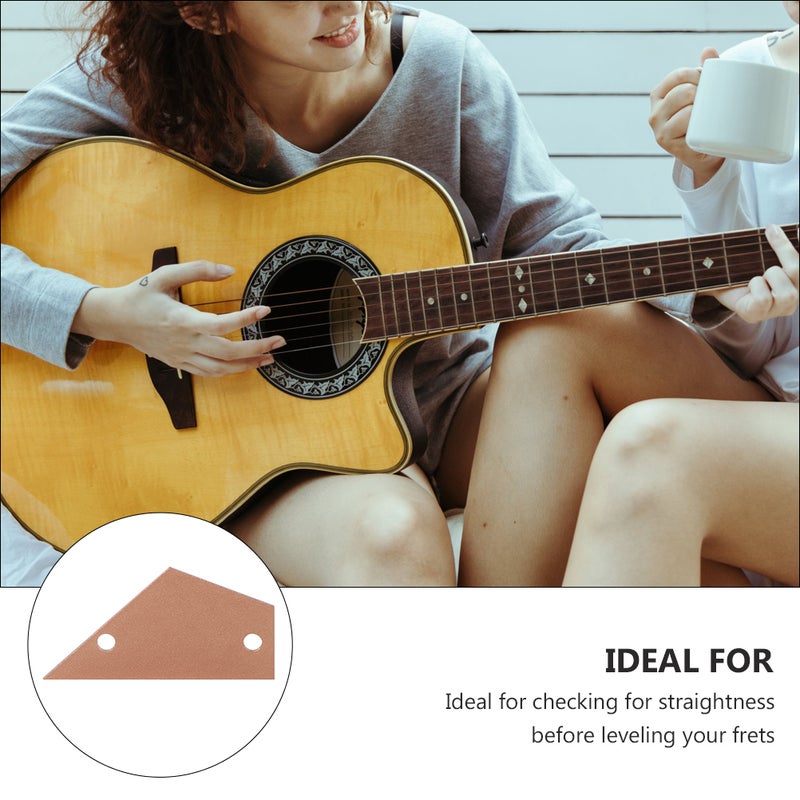 Guitar Fret Leveling Beam, Precision Aluminum Tool for Neck Straightness Check - Image 4