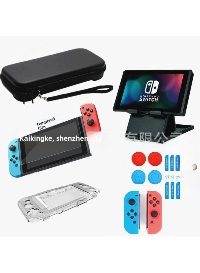 Nintendo Switch Game Console Protective Case Stand Card Box Controller Storage Bag Large Set Digital Computer/game Console Shell-Model:switch Suit 02