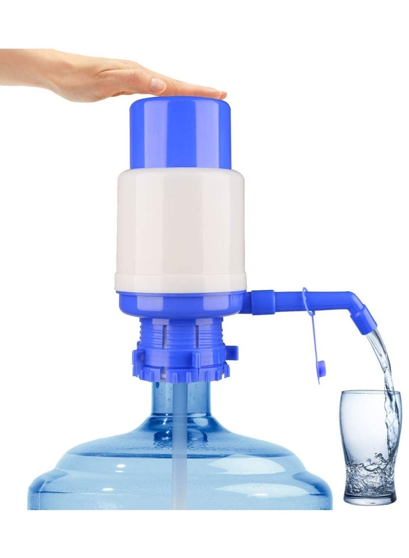 Hand Press Manual Drinking Fountain Pump with Short Tube and Cap - Image 1