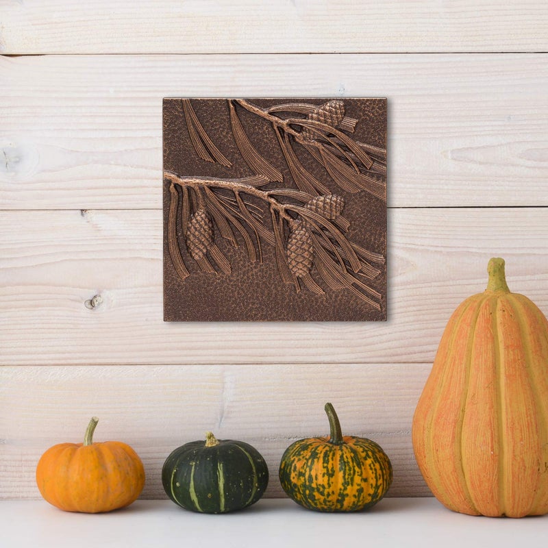 Whitehall Products Pinecone Wall Decor, Antique Copper - Image 3