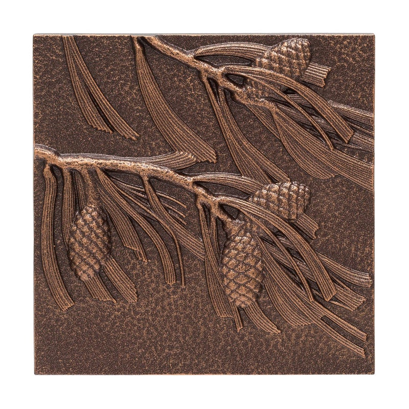Whitehall Products Pinecone Wall Decor, Antique Copper - Image 1