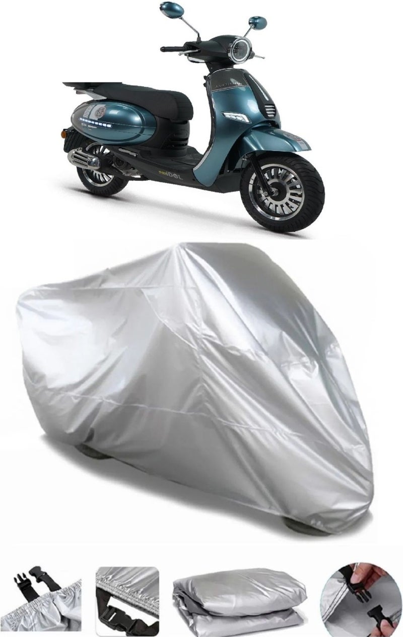 Breen Kuba Brilliant 50 Grey Waterproof Motorcycle Canvas Premium - Image 1