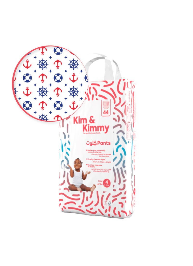 Kim & Kimmy Baby Size 4 Pants Diapers 9 To 14Kg 44 Diapers - Image 2