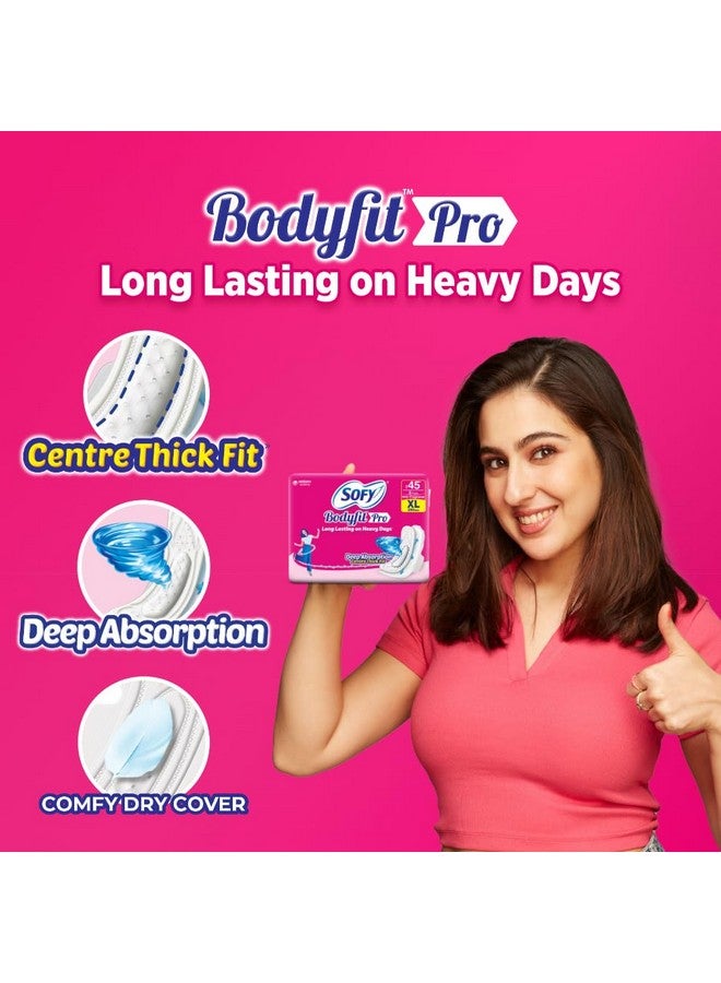 صوفي فوط صحية نسائية طويلة للغاية مضادة للبكتيريا من سوفي، مقاس كبير جدًا، عبوة من 28 قطعة - Image 4