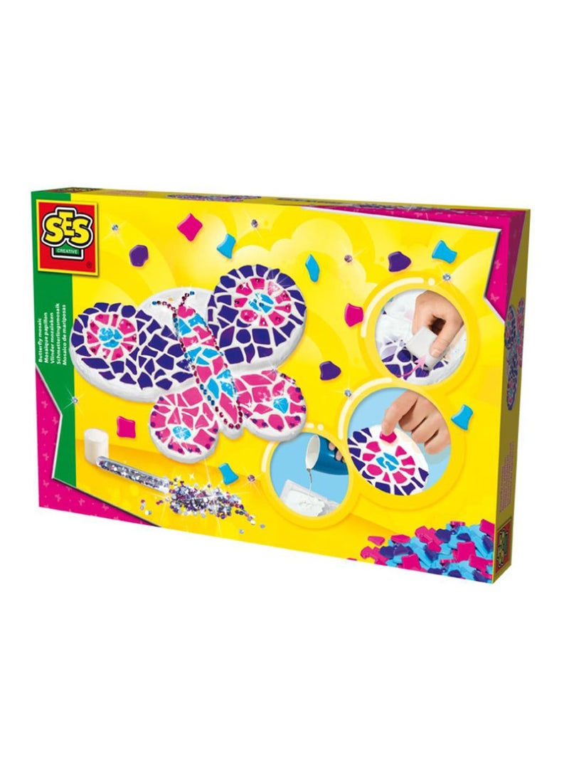 SES Creative SES Creative -  Butterfly Mosaic Craft Set  - Image 1
