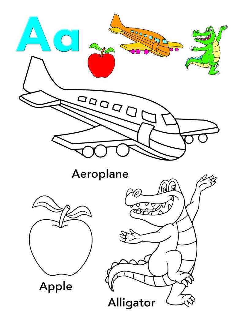 Copy Colouring Book ABC - Image 3