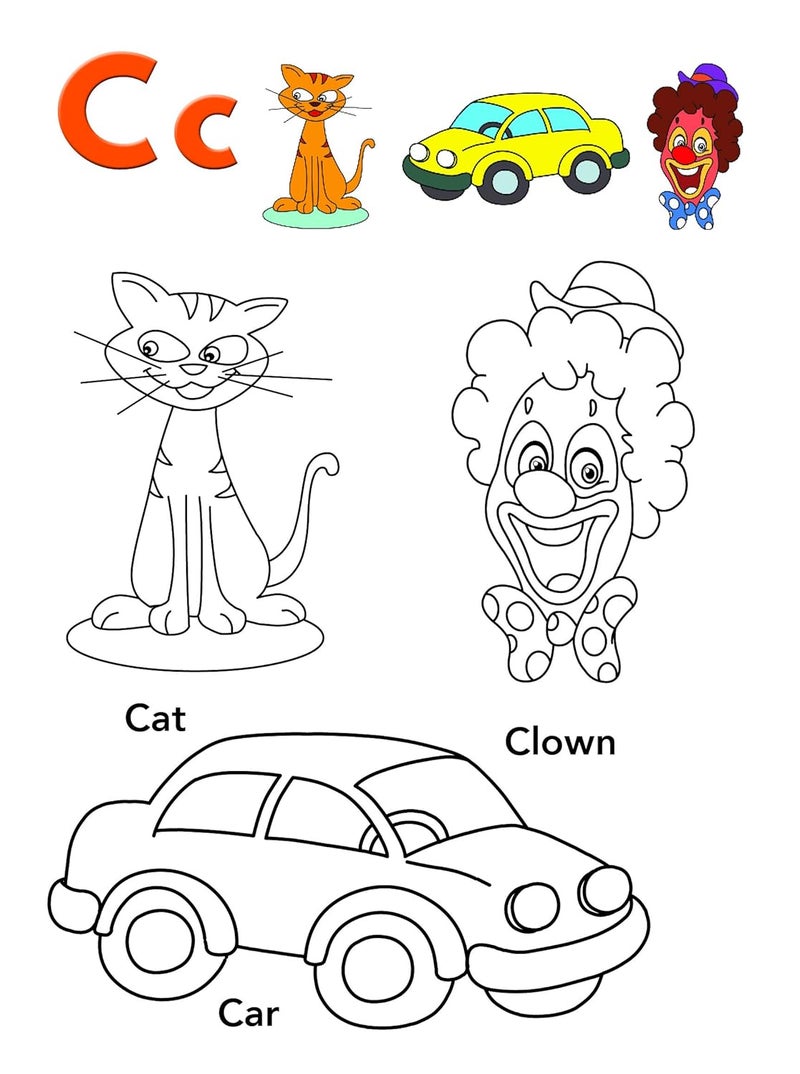 Copy Colouring Book ABC - Image 5