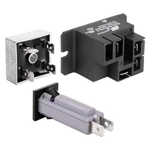 10L0L Relay, Rectifier, Circuit Breaker Charger Repair Kit for Club Car 48V Powerdrive 1 & 2 Charger, OEM CCX8506 102273501 101828601 - Image 4